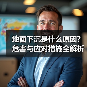 地面下沉是什么原因?危害与应对措施全解析(图2) 地面下沉是什么原因?危害与应对措施全解析(图2)