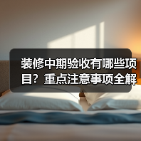 装修中期验收有哪些项目?重点注意事项全解析(图2) 装修中期验收有哪些项目?重点注意事项全解析(图2)