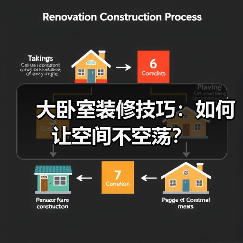 大卧室装修技巧:如何让空间不空荡?(图3) 大卧室装修技巧:如何让空间不空荡?(图3)