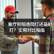 客厅照明选筒灯还是射灯?实用对比指南(图1) 客厅照明选筒灯还是射灯?实用对比指南(图1)