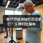 客厅照明选筒灯还是射灯?实用对比指南(图2) 客厅照明选筒灯还是射灯?实用对比指南(图2)