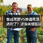 集成吊顶VS普通吊顶,选对了?这些关键区别你了解吗?(图2) 集成吊顶VS普通吊顶,选对了?这些关键区别你了解吗?(图2)