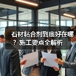 石材粘合剂到底好在哪?施工要点全解析(图1) 石材粘合剂到底好在哪?施工要点全解析(图1)