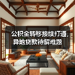 公积金转移接续打通,异地贷款待解难题(图1) 公积金转移接续打通,异地贷款待解难题(图1)