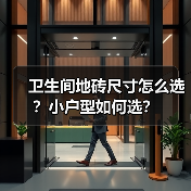 卫生间地砖尺寸怎么选?小户型如何选?(图4) 卫生间地砖尺寸怎么选?小户型如何选?(图4)