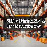 乳胶漆颜色怎么选?这几个技巧让家更舒适(图2) 乳胶漆颜色怎么选?这几个技巧让家更舒适(图2)