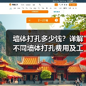 墙体打孔多少钱?详解不同墙体打孔费用及工具选择(图2) 墙体打孔多少钱?详解不同墙体打孔费用及工具选择(图2)