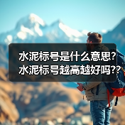 水泥标号是什么意思?水泥标号越高越好吗??(图1) 水泥标号是什么意思?水泥标号越高越好吗??(图1)
