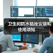 卫生间防水插座安装和使用须知(图2) 卫生间防水插座安装和使用须知(图2)