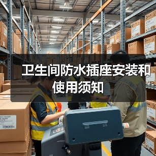 卫生间防水插座安装和使用须知(图3) 卫生间防水插座安装和使用须知(图3)