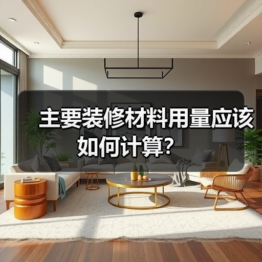 主要装修材料用量应该如何计算?(图3) 主要装修材料用量应该如何计算?(图3)