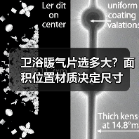 卫浴暖气片选多大？面积位置材质决定尺寸（图2）