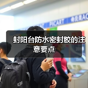 封阳台防水密封胶的注意要点(图1) 封阳台防水密封胶的注意要点(图1)