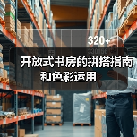 开放式书房的拼搭指南和色彩运用(图1) 开放式书房的拼搭指南和色彩运用(图1)