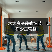 六大房子装修细节,让你少走弯路(图4) 六大房子装修细节,让你少走弯路(图4)