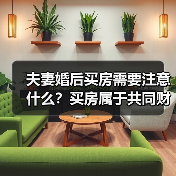 夫妻婚后买房需要注意什么？买房属于共同财产吗？（图2）
