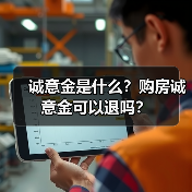诚意金是什么?购房诚意金可以退吗?(图1) 诚意金是什么?购房诚意金可以退吗?(图1)