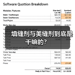 填缝剂与美缝剂到底是干嘛的？（图1）