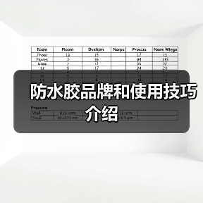 防水胶品牌和使用技巧介绍(图3) 防水胶品牌和使用技巧介绍(图3)