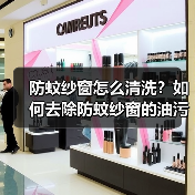 防蚊纱窗怎么清洗?如何去除防蚊纱窗的油污?(图1) 防蚊纱窗怎么清洗?如何去除防蚊纱窗的油污?(图1)