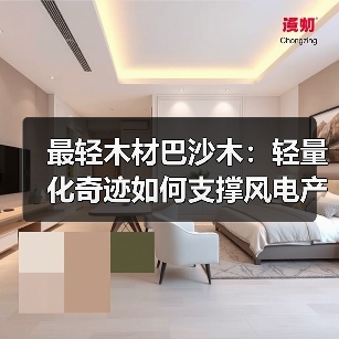 最轻木材巴沙木:轻量化奇迹如何支撑风电产业爆发?(图4) 最轻木材巴沙木:轻量化奇迹如何支撑风电产业爆发?(图4)