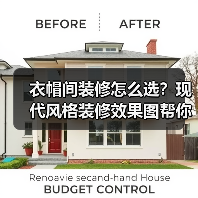 衣帽间装修怎么选?现代风格装修效果图帮你搞定(图4) 衣帽间装修怎么选?现代风格装修效果图帮你搞定(图4)