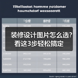 装修设计图片怎么选?看这3步轻松搞定(图4) 装修设计图片怎么选?看这3步轻松搞定(图4)