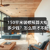 150平米装修预算大概多少钱?怎么算才不超支?(图2) 150平米装修预算大概多少钱?怎么算才不超支?(图2)