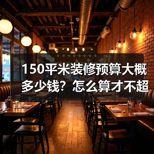150平米装修预算大概多少钱?怎么算才不超支?(图3) 150平米装修预算大概多少钱?怎么算才不超支?(图3)
