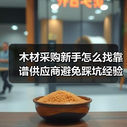 木材采购新手怎么找靠谱供应商避免踩坑经验
