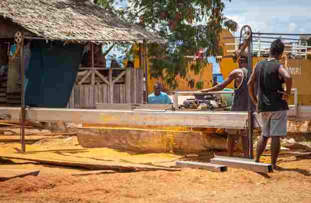 一带一路，中国和所罗门群岛木材贸易强盛(图1)