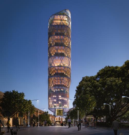 日商承建全球最高木结构大楼(图1)