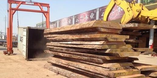 张家港木材市场小斑马原木与板材受到市场青睐