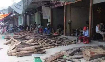 越南红木市场走访记——在清冷的市场上坚守希望(图1)