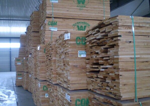 北美材市场:秋季赤杨木供应将见紧(图1) 北美材市场:秋季赤杨木供应将见紧(图1)