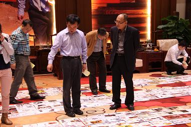 陈宝光理事长、吴智慧院长评审现场