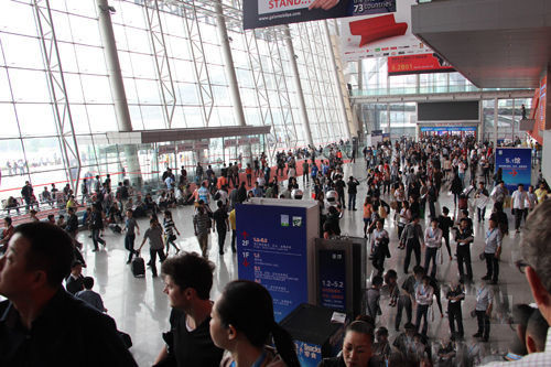 今年春季展人流可观