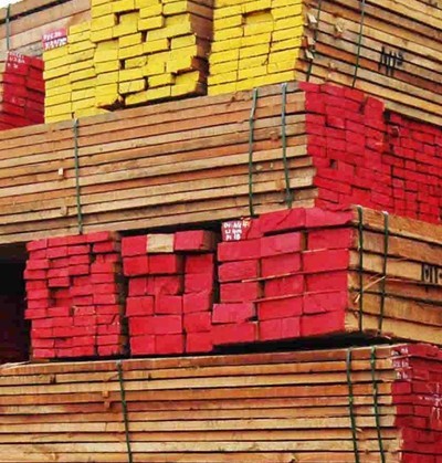 红柳桉板材，正成为奥古曼的有力竞争树种 